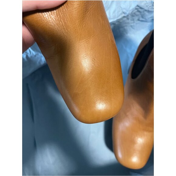 Authentic Prada Panosh Platform Chelsea Boots - Cognac. - Picture 8 of 13